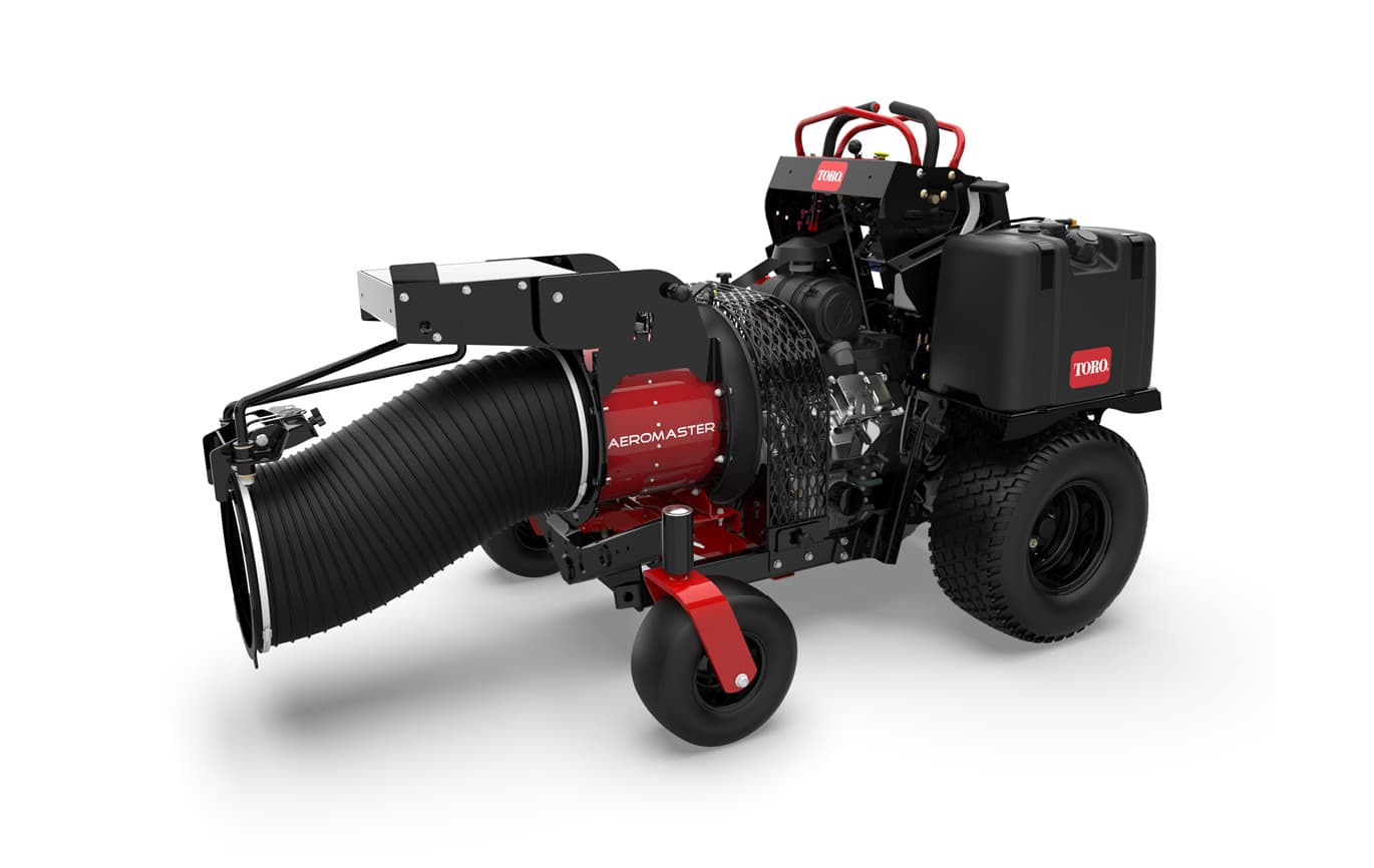 Toro: platforme stand-on pentru amenajare și curățare, inclusiv AeroMaster 8100 CFM
